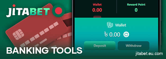 Payments in the JitaBet casino mobile app for residents of Bangladesh