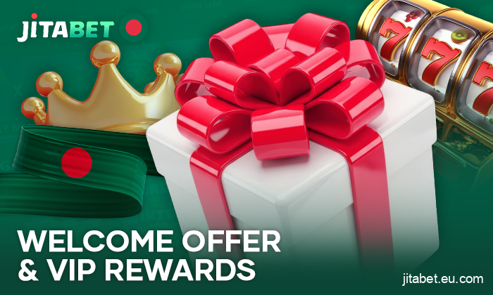 Bonuses for Bangladesh players at Jitabet online casino