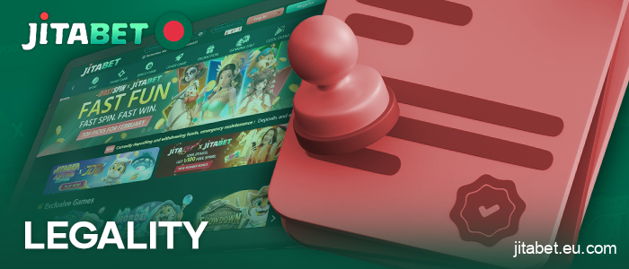 Legality of playing at JitaBet online casino in Bangladesh
