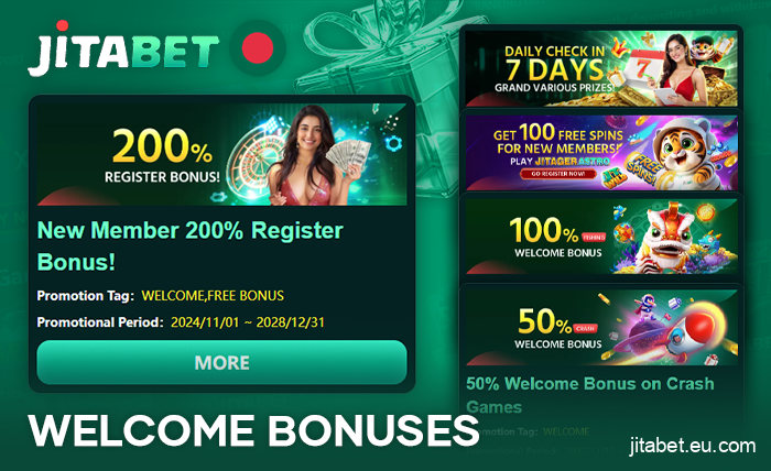 About the JetiBet welcome bonus for new Bangladesh players