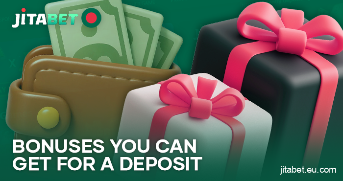 Get bonuses for deposits at Jitabet online casino